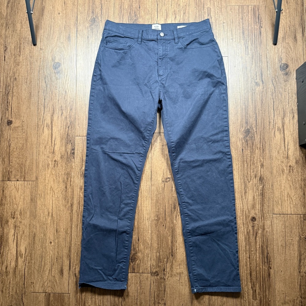 Flint and Tinder 365 Pants‎ Mens 33x30 Navy Blue Tapered Fit Stretch Chino